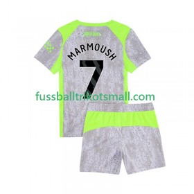 Fußballtrikots Manchester City Omar Marmoush 7 Kinder 2025-2026 Kurzarm 3rd trikot kaufen